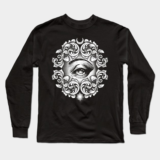 THIRD EYE Long Sleeve T-Shirt by Medusa Dollmaker